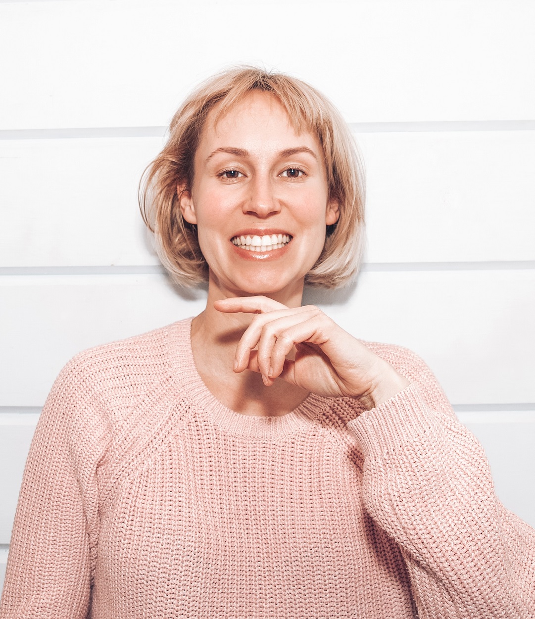 smiling laser dentistry patient in Logan UT